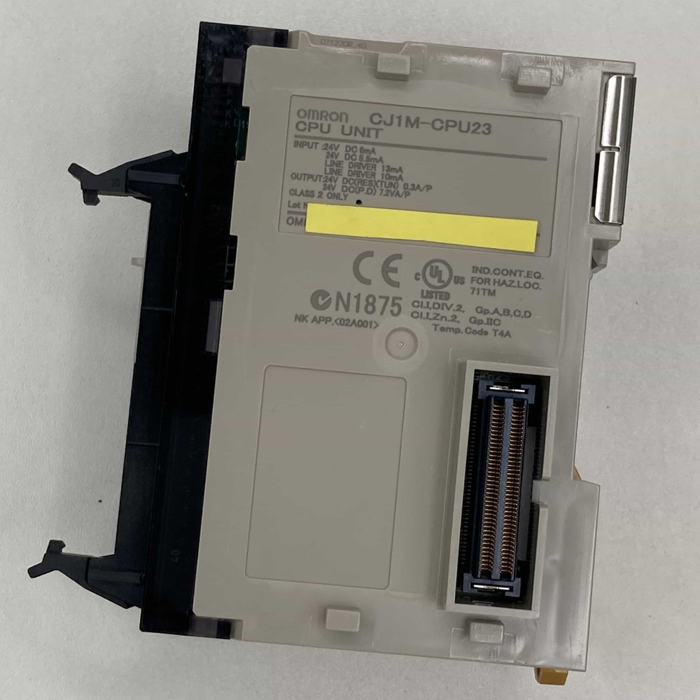 Omron CJ1M-CPU23 used