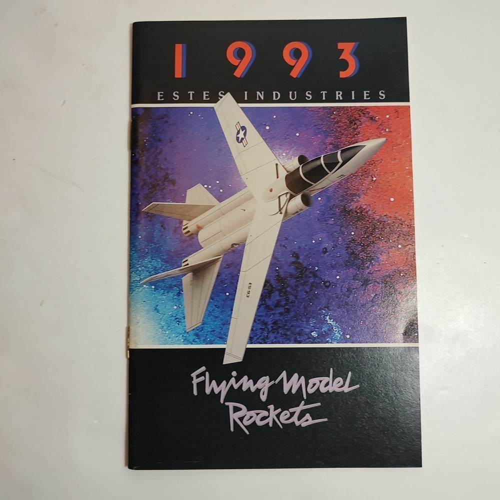 Estes Flying Model Rocket  1993 Catalog