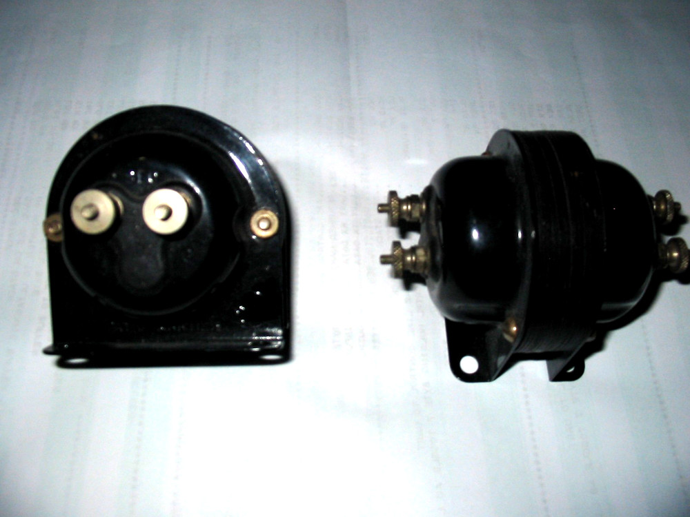 Matching Vintage GE Model UV 712 Audio Transformers Set of two