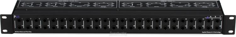 ART P48 48-point 1/4" TRS Balanced Patchbay