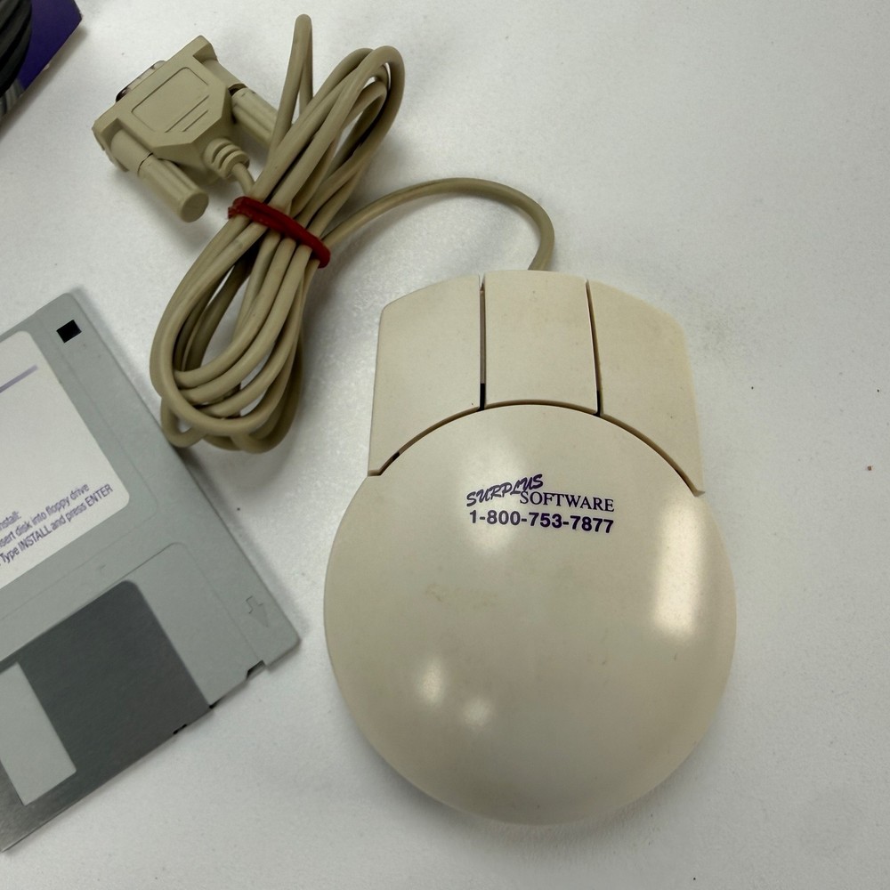 Surplus Software Microsoft Mouse High Precision Input Device PK-MS-S30
