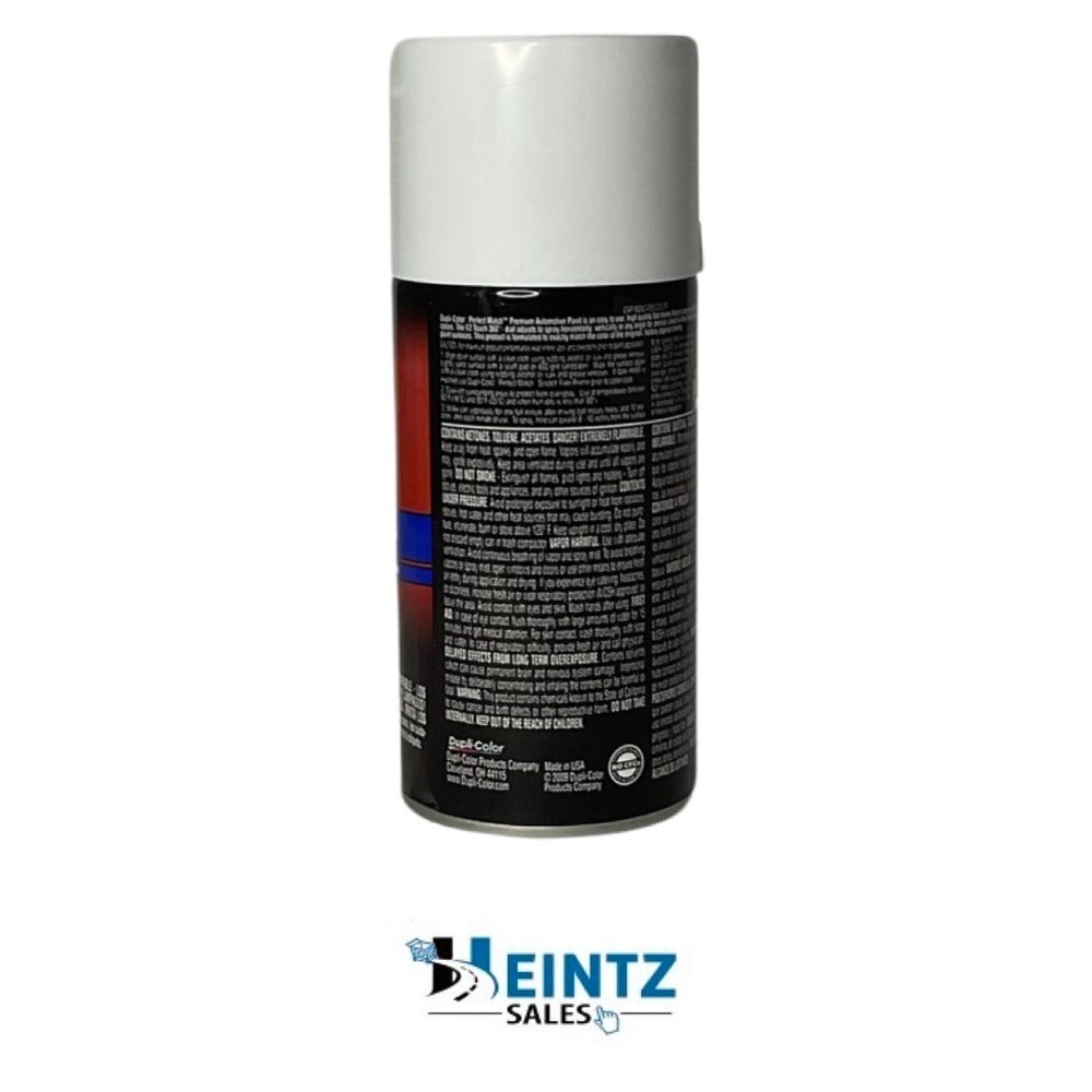 Duplicolor BFM0041 Perfect Match Ford Wimbledon White 8 oz Code M, 9A - 2 PACK