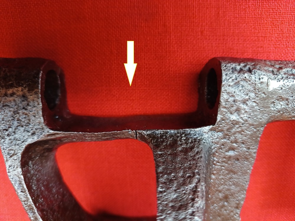 WW2 German Pz I Panzer tank late version track link