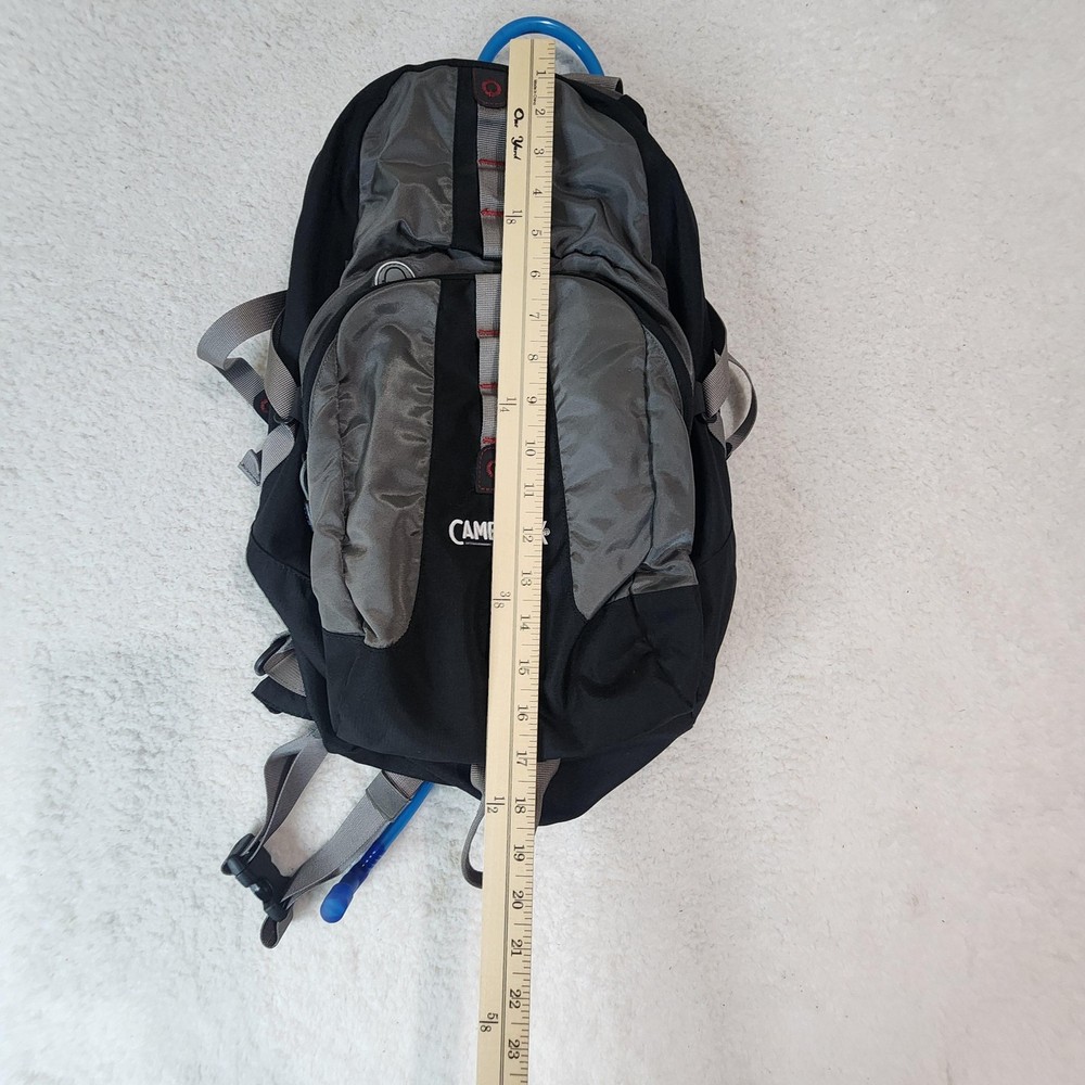 CamelBak Cloud Walker Hydration Pack Backpack Black Gray w/ Reservoir Bladder
