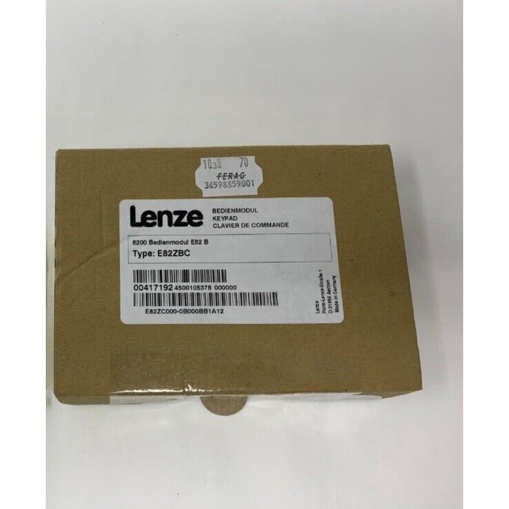 Lenze E82ZBC 8200 Inverter Operation Panel Keyboard Controller