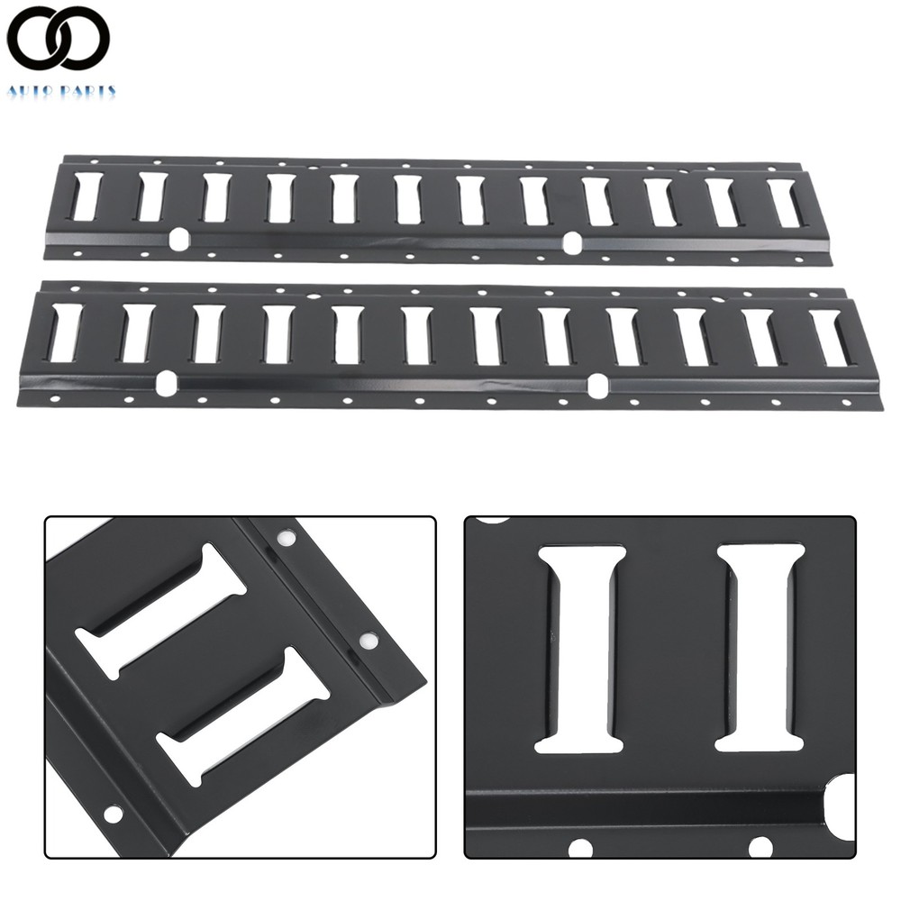 8 Piece 2' E Track Tie-Down Trailer Kit Fits Universal High Quality Horizontal