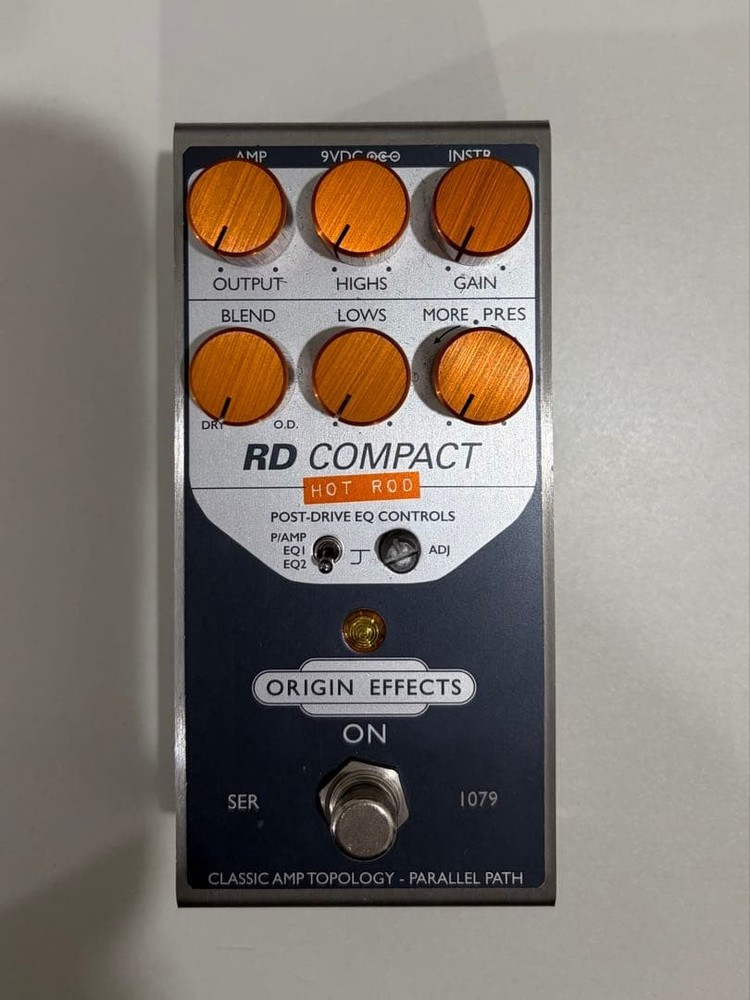 Origin Effects RD Compact Hot Rod Effect Pedal Used