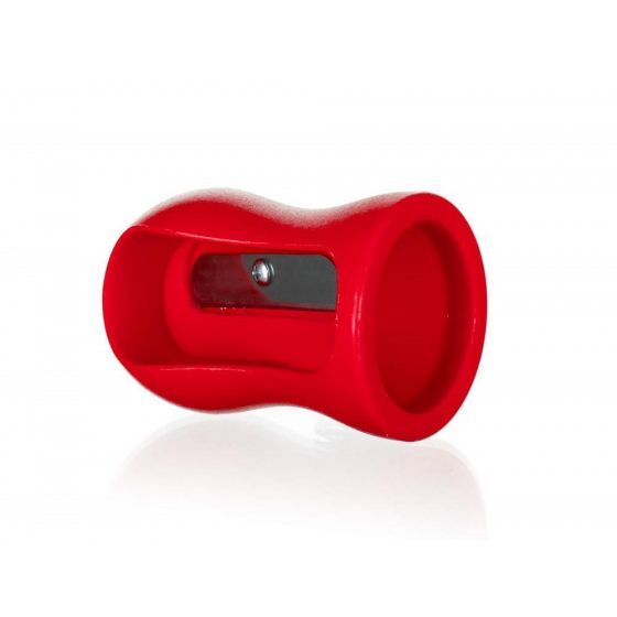 Red Vegetable Curler Sharpener - Eco-Friendly Kitchen Tool for Garnishes