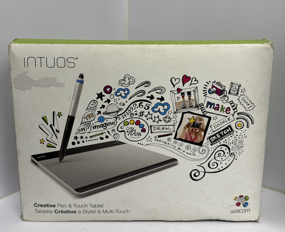 Wacom Intuos CTH480 Pen & Touch Tablet
