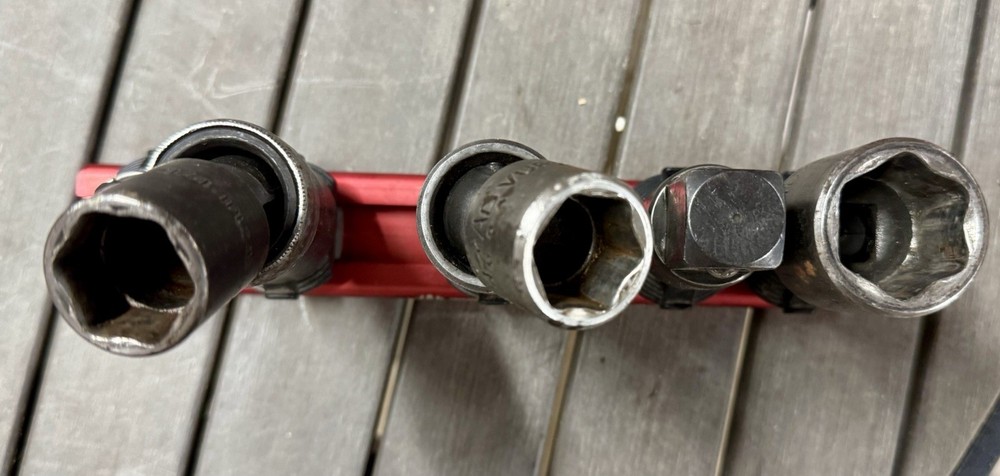 Mac Tools 3pc Brass Punch Set Brass Hammer proto snap on socket set Random