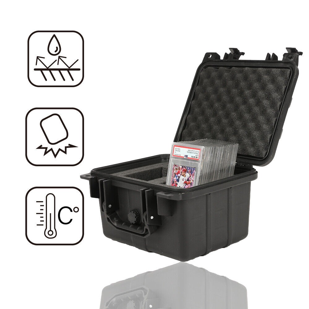 Graded Card Storage Box Weatherproof Case Slab Holder Protector
