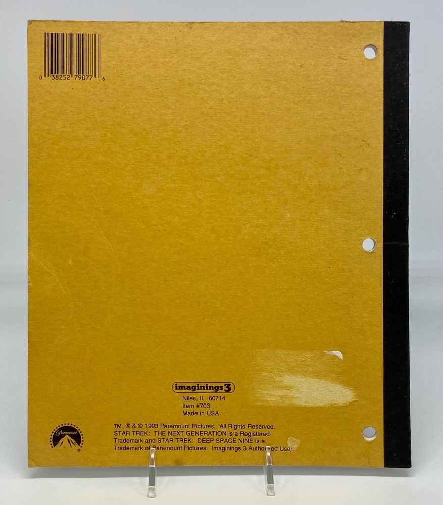 Star Trek The Next Generation Lined Paper Notebook