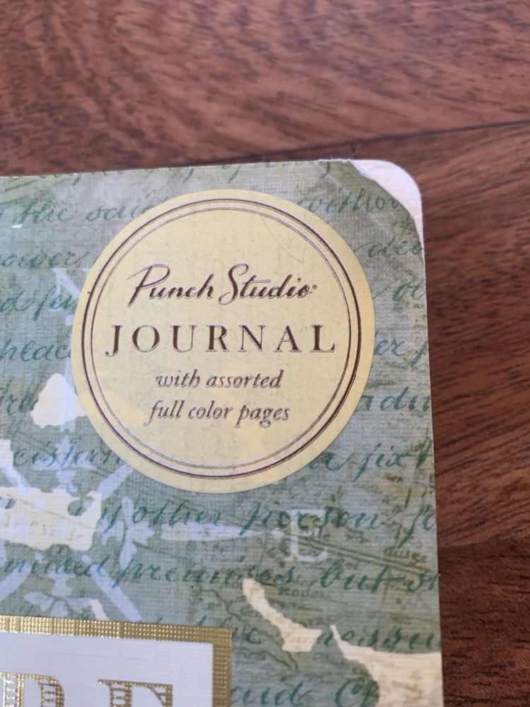 Punch Studio Explore Guided Travel Journal for Vacations Book