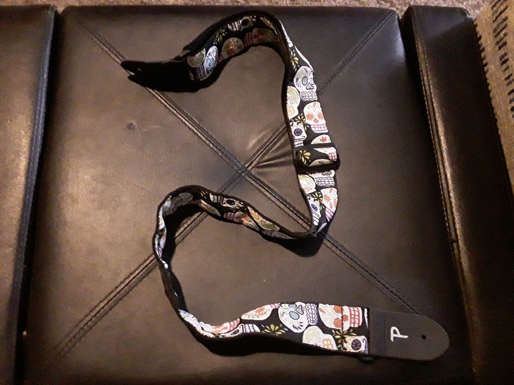 Suger Skull Guitar Strap
