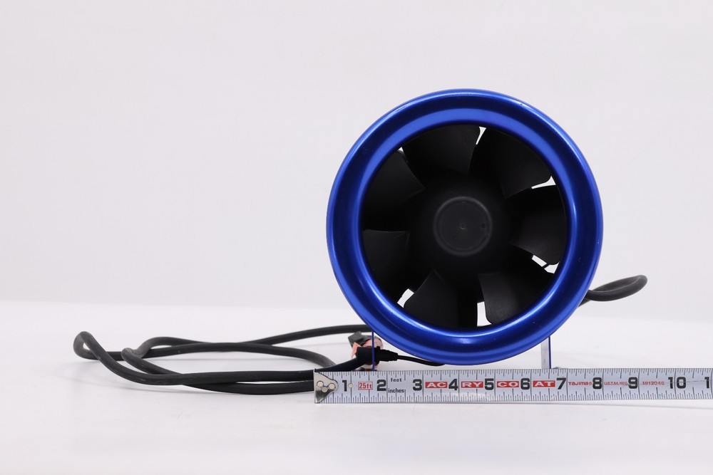 HyperFan 8" MixFlow Inline Duct Fan 75W Grow Ventilation with Controller
