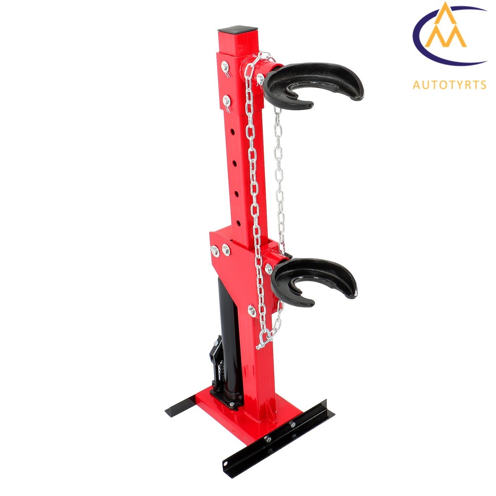 Coil Spring Compressor Red Auto Strut Hydraulic Compressor Removing Tool 4.5T
