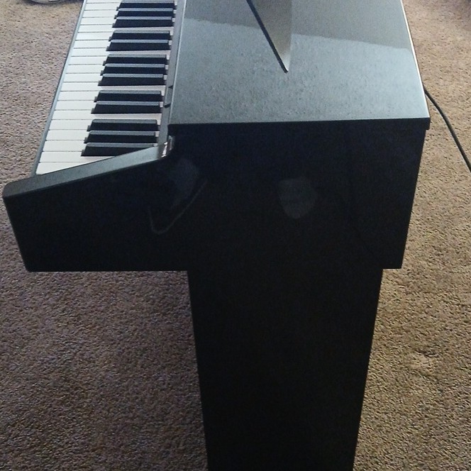 Williams Overture 2 88-Key Digital Piano with 3 Pedals, Black