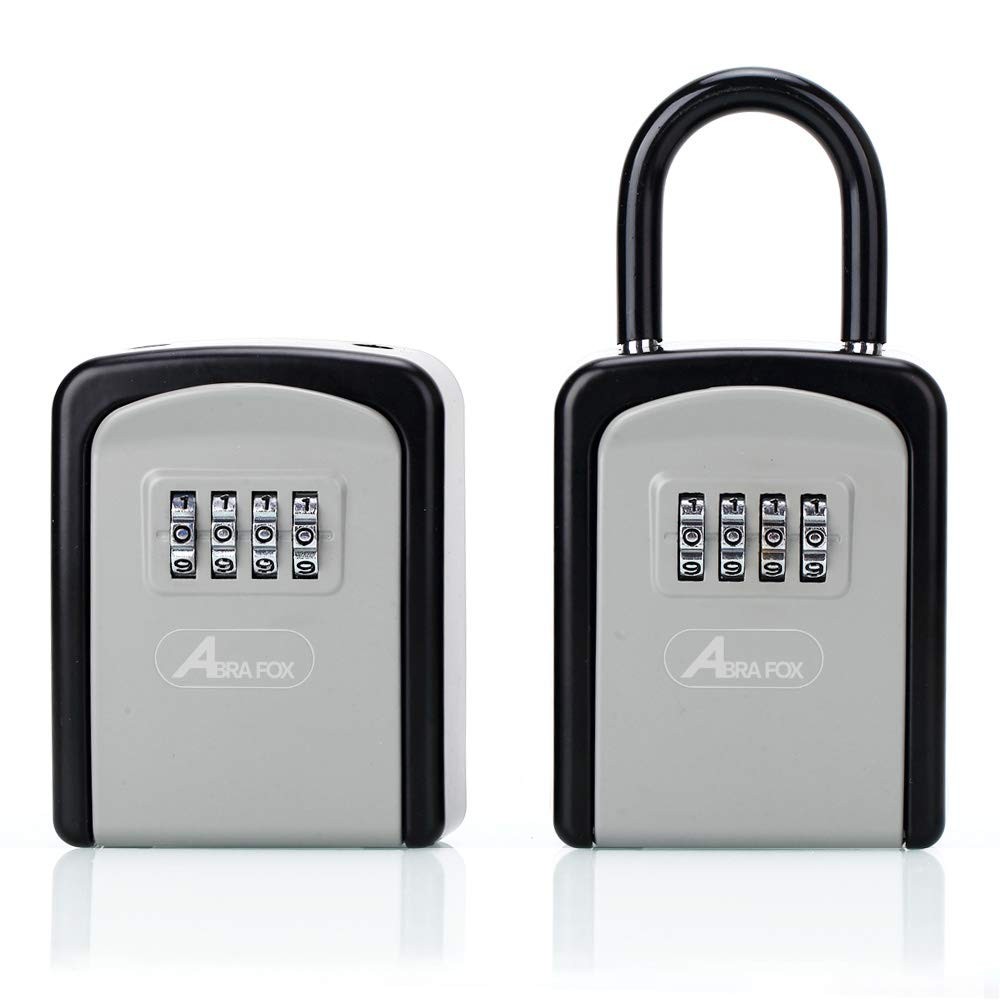 Key Lock Box, Combination Lock box with Code for House Key Storage, Combo Doo...