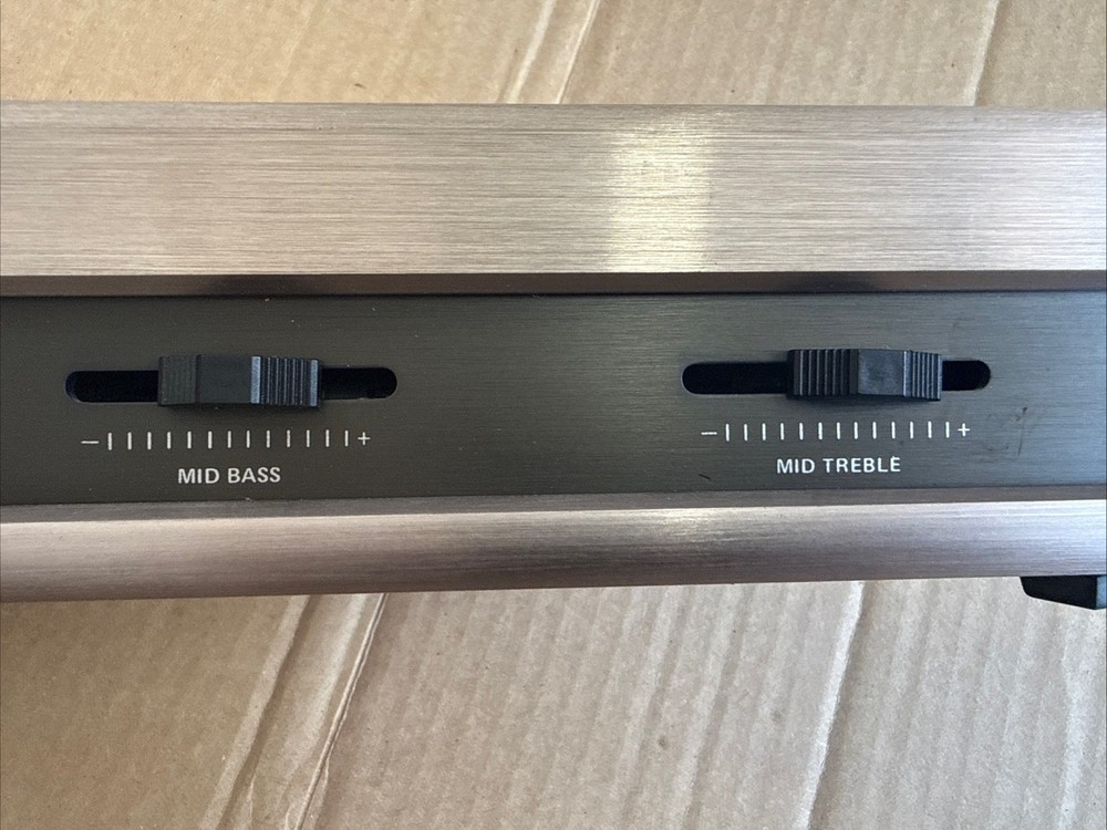 Untested!! Bose 901 Series V Active Equalizer EQ 120V Champagne