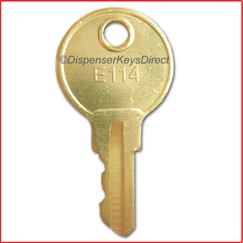 ASI - E114 Dispenser Key - "Master Pack" - (24/pc.)