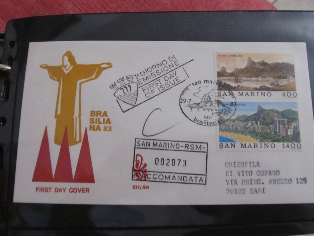 San Marino 1983 FDC LR117F21