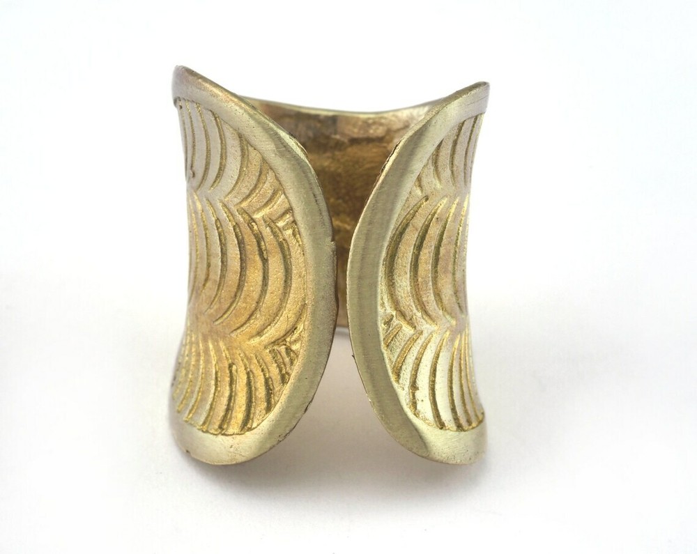 Adjustable Ring Raw brass (16mm 5.5US inner size) 2675
