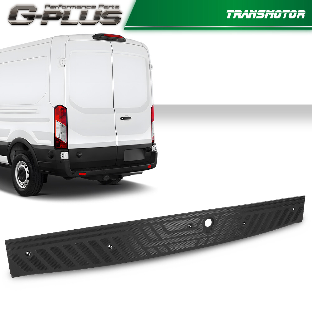 Rear Sill Plate Bumper Step Pad Fits Ford Transit 150 250 350HD/E-Transit 15-23