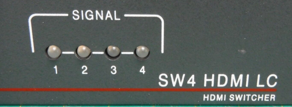 Extron SW4 HDMI LC Four Input HDMI Switcher