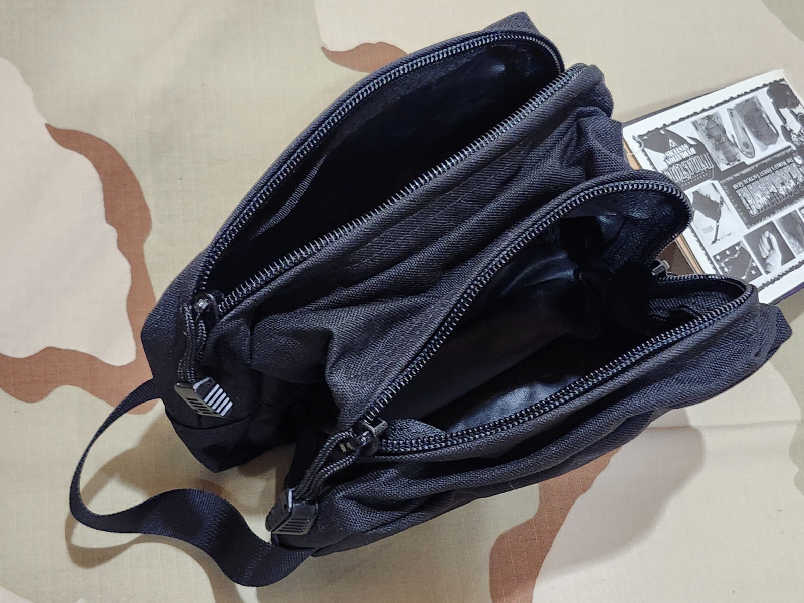 Blackhawk Old Gen Travel Shave Kit Bag black New with tags READ DESCRIPTION! REA