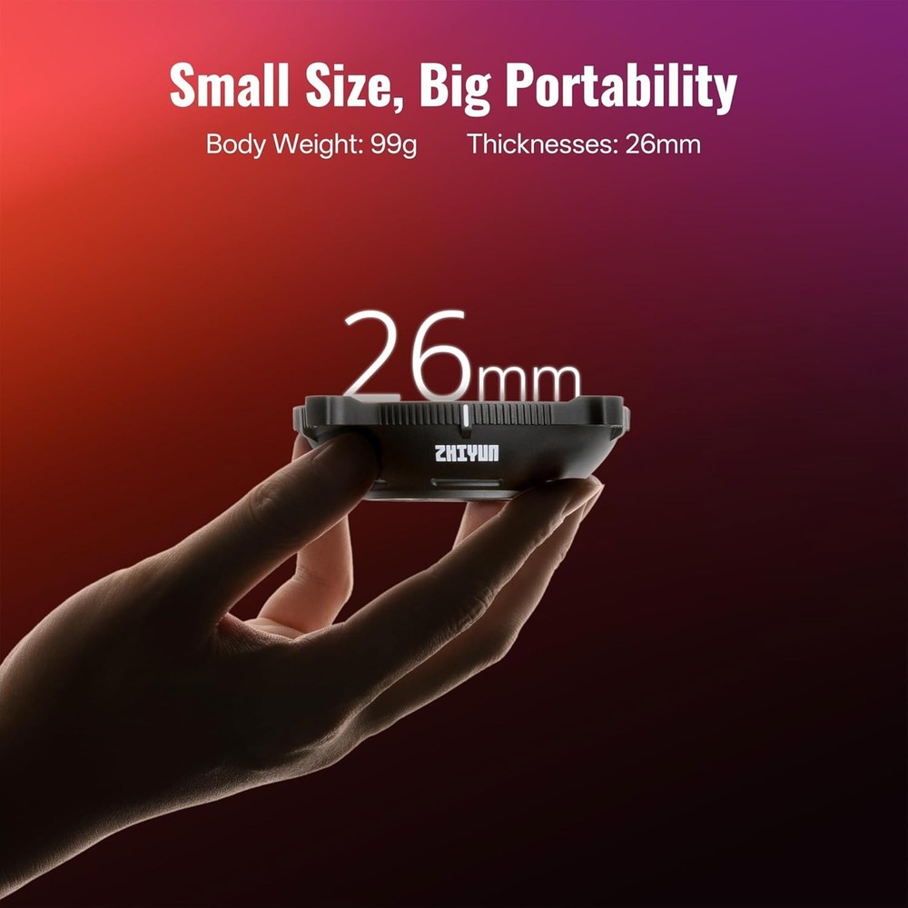 Mini Lens Reflector (ZY Mount) Adjustable Light Modifier 5X Brightness for X100