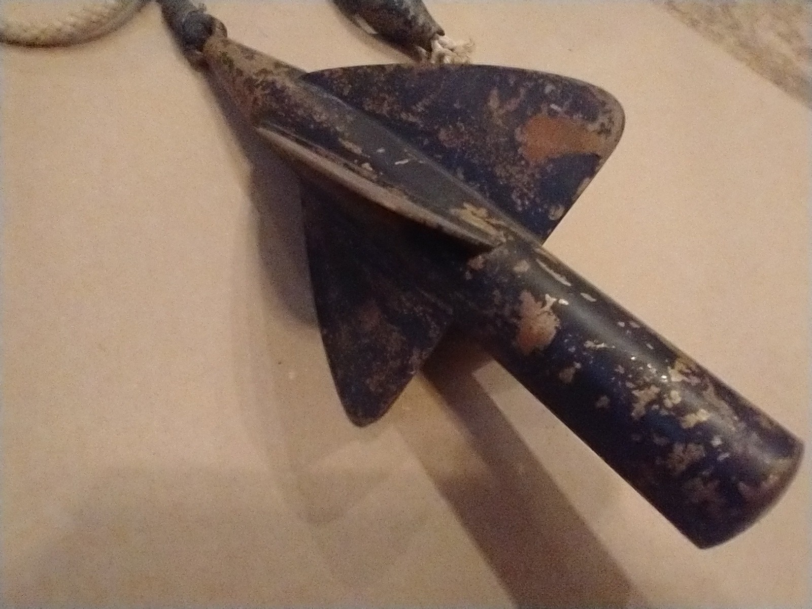 Original Walker's Marine Nautical "TRIDENT" Electric Log with Harpoon