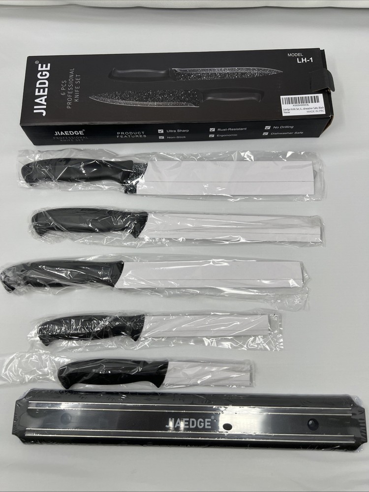 Jiaedge 6pcs Professional Knife Set