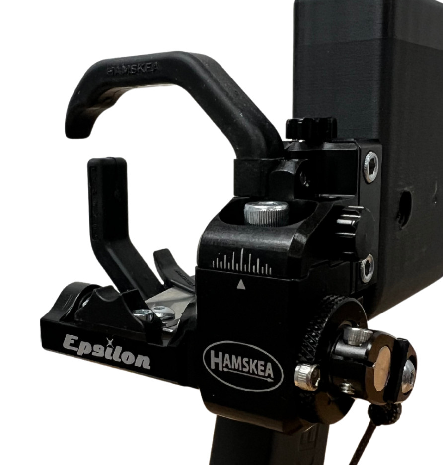 Hamskea Epsilon V2 Arrow Rest Riser Interface Mount Technology RH New