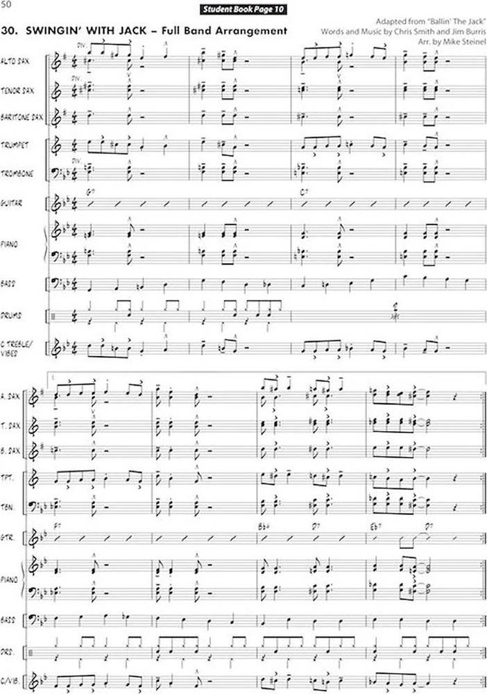 Essential Elements for Jazz Ensemble - Conductor - A Comprehensive Method for...