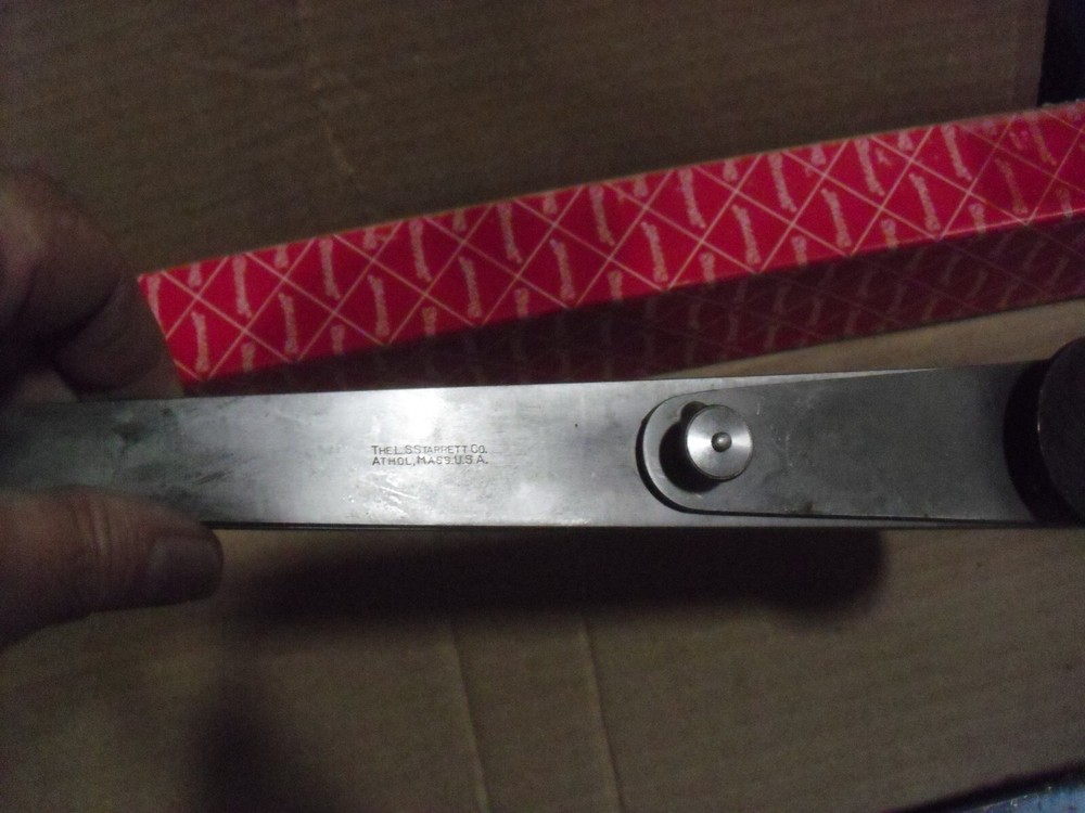 Starrett 18 Lock Joint Caliper 37-18