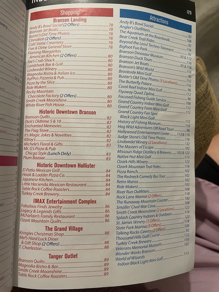 Branson Guest Card