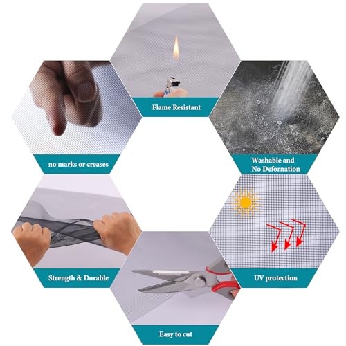 Window Screen Ultra Clear Stainless Steel Window Screen Replacement Screen