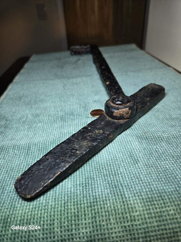 Civil War Era Blacksmith made Log Roller