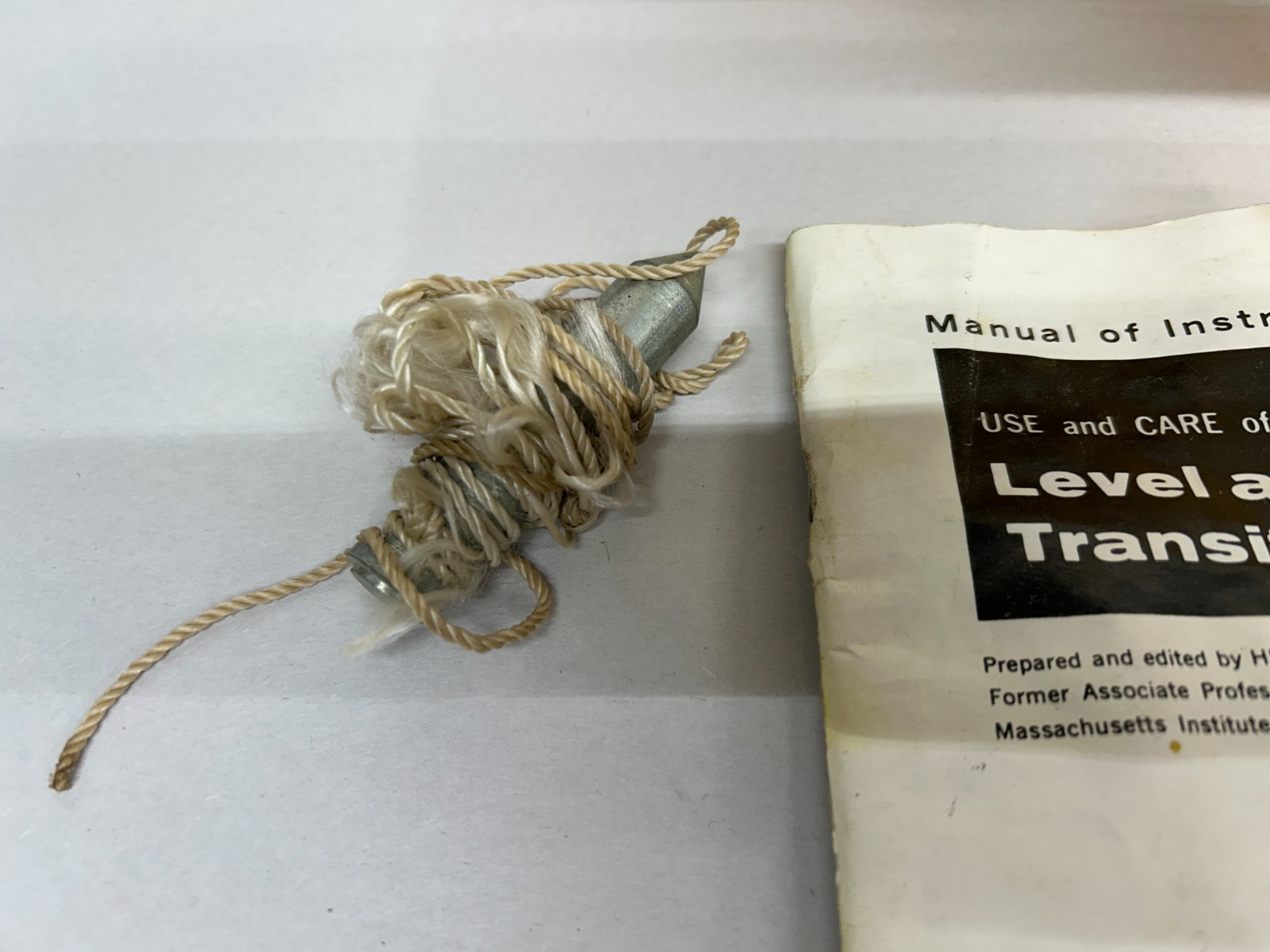 Vintage Sears Craftsman Transit Level Model 789.46172 With Case And Manual