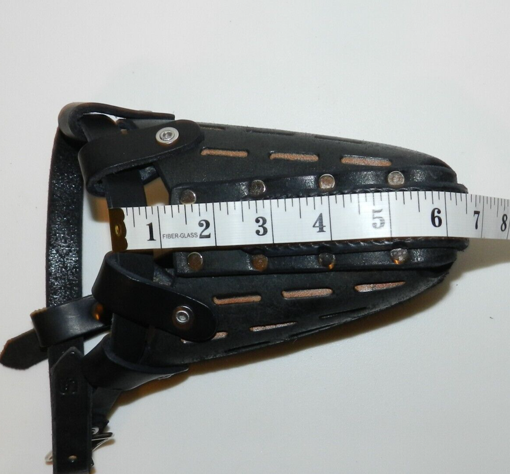 RedLine K9 Standard Leather Dog Muzzle Size S