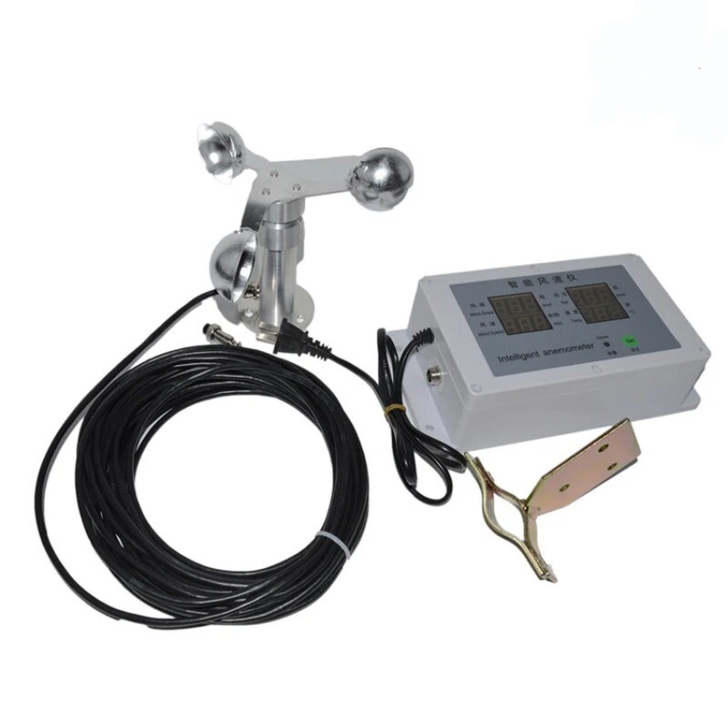 Anemometer Sensor Temp Wind Speed Measurement Weather Construction Tower Crane