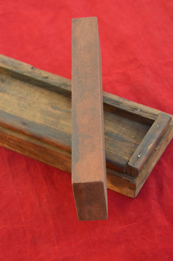 Vintage German Sharpening Razors Knife Stone