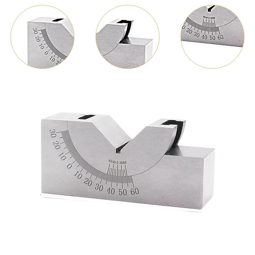AP25 Adjustable Micro Angle Gauge High Performance Sturdy Accessory for Milling