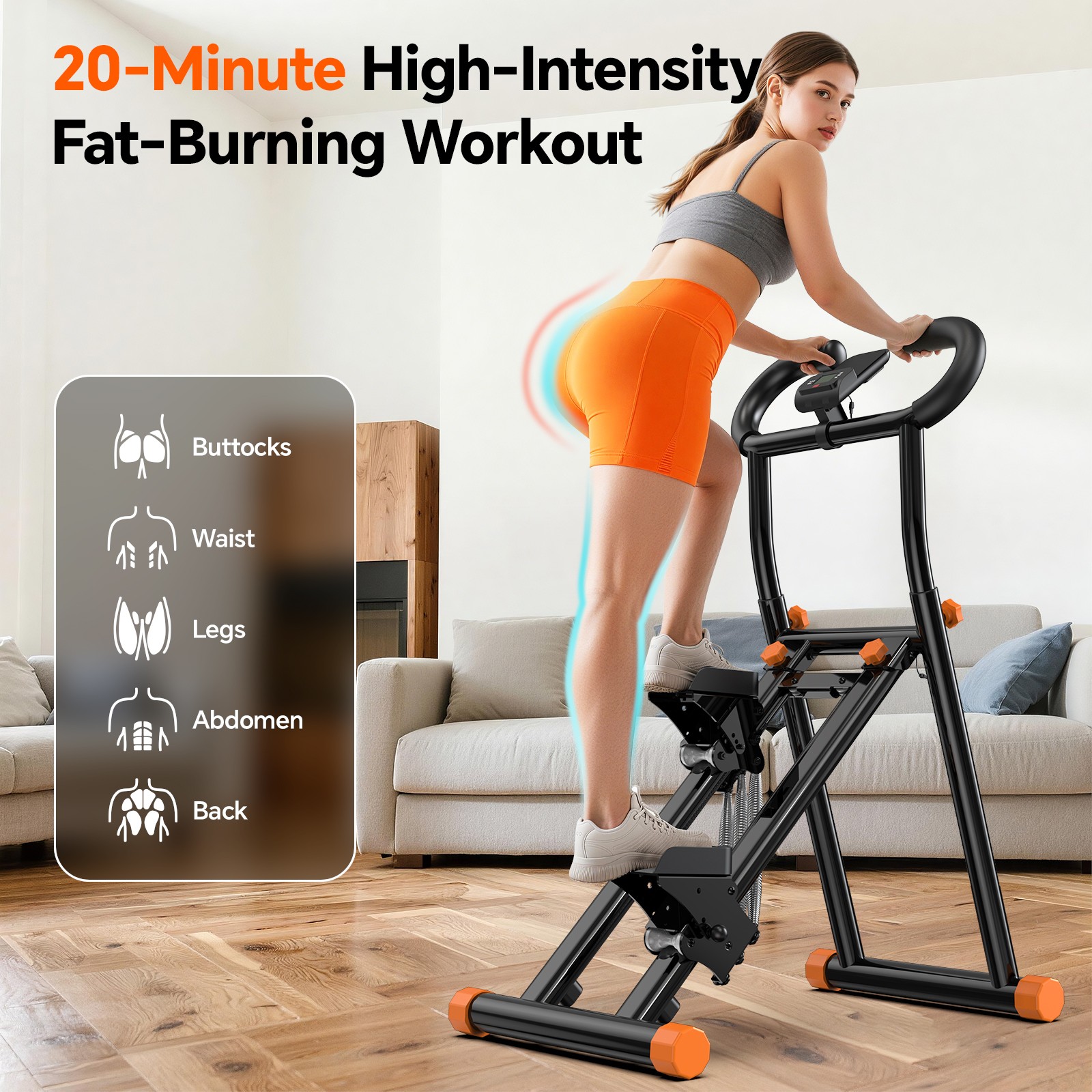 Vertical Climber Stair Stepper Machine For Home Gym Exercise Climbing Machine