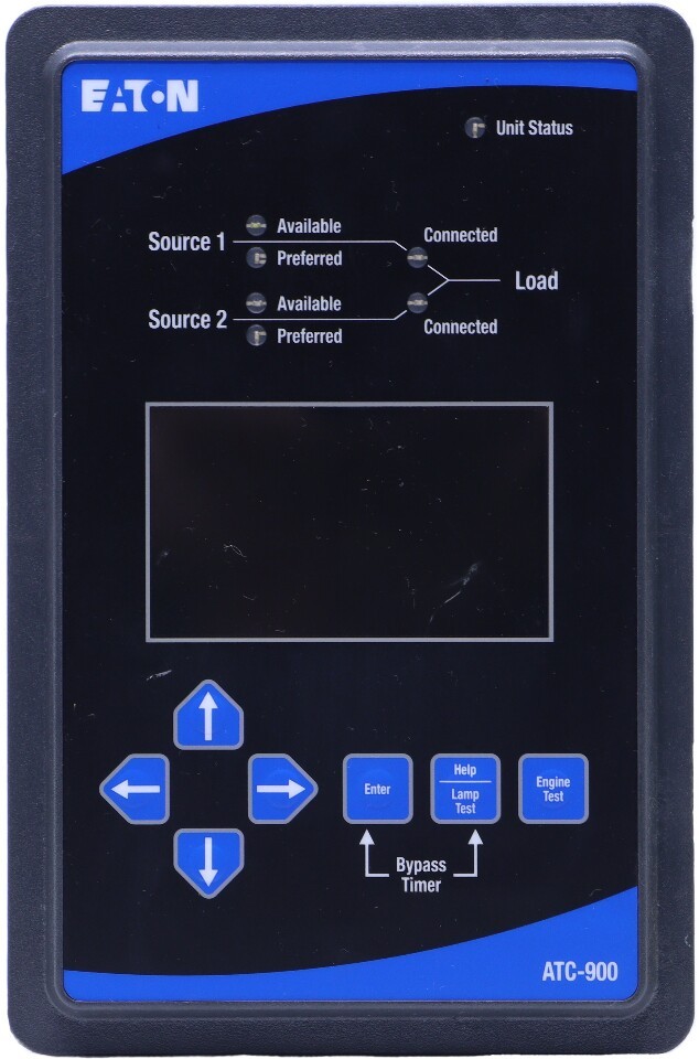 EATON ATC-900 8160A90G01 AUTOMATIC TRANSFER SWITCH CONTROLLER