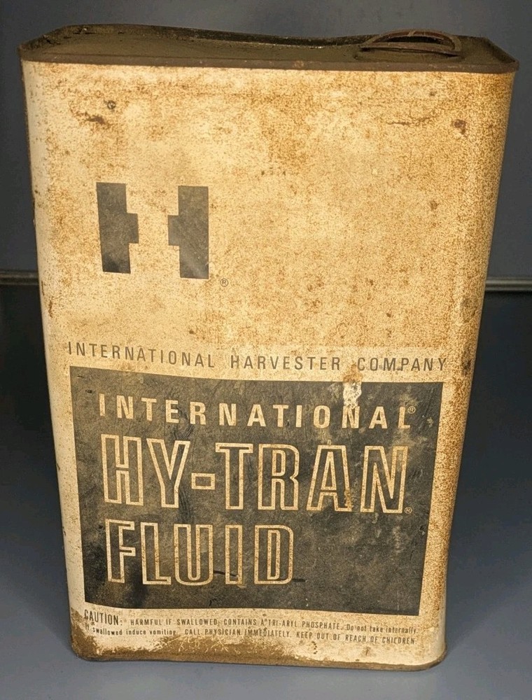 Vintage Ih Hy Tran Fluid Can