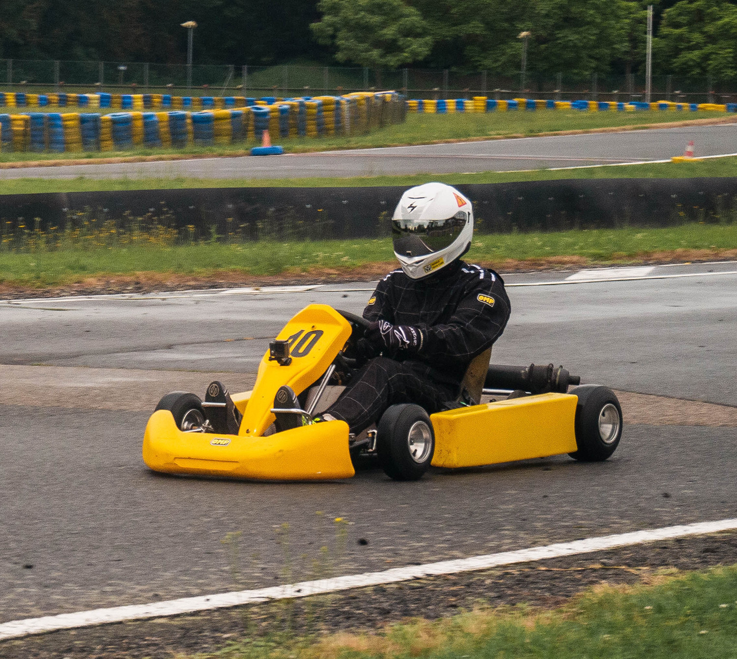 36" x 1" Steel Axle Rod with 3/4-16 Fine Thread and 1/4" Keyed Shaft for Go-Kart