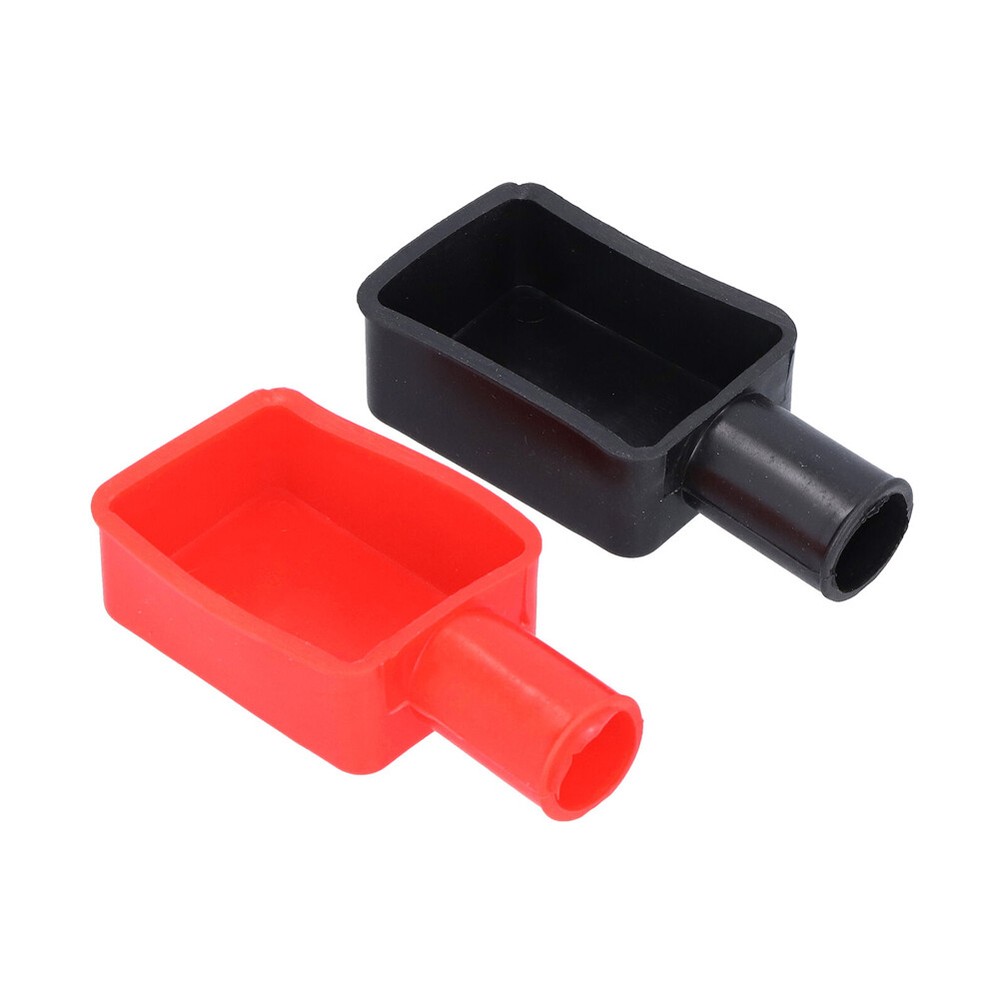 Car 8PCS Battery Terminal Covers Rubber Positive Negative Post Stud Insulating#