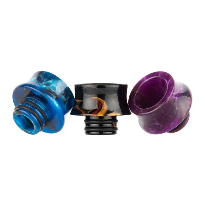 510 Resin Contoured Drip Tip Random 5pcs