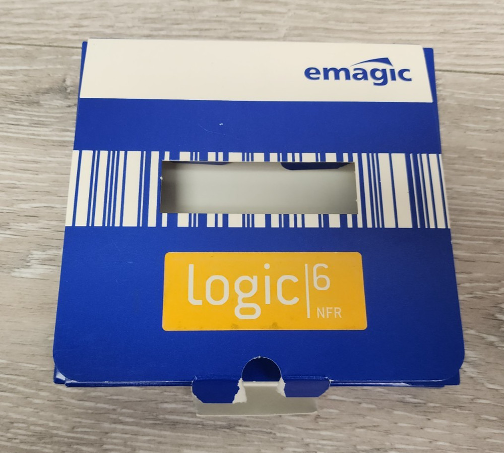 Emagic Logic 6 NFR Software Disc Volume 8 & USB Dongle Tested Working READ